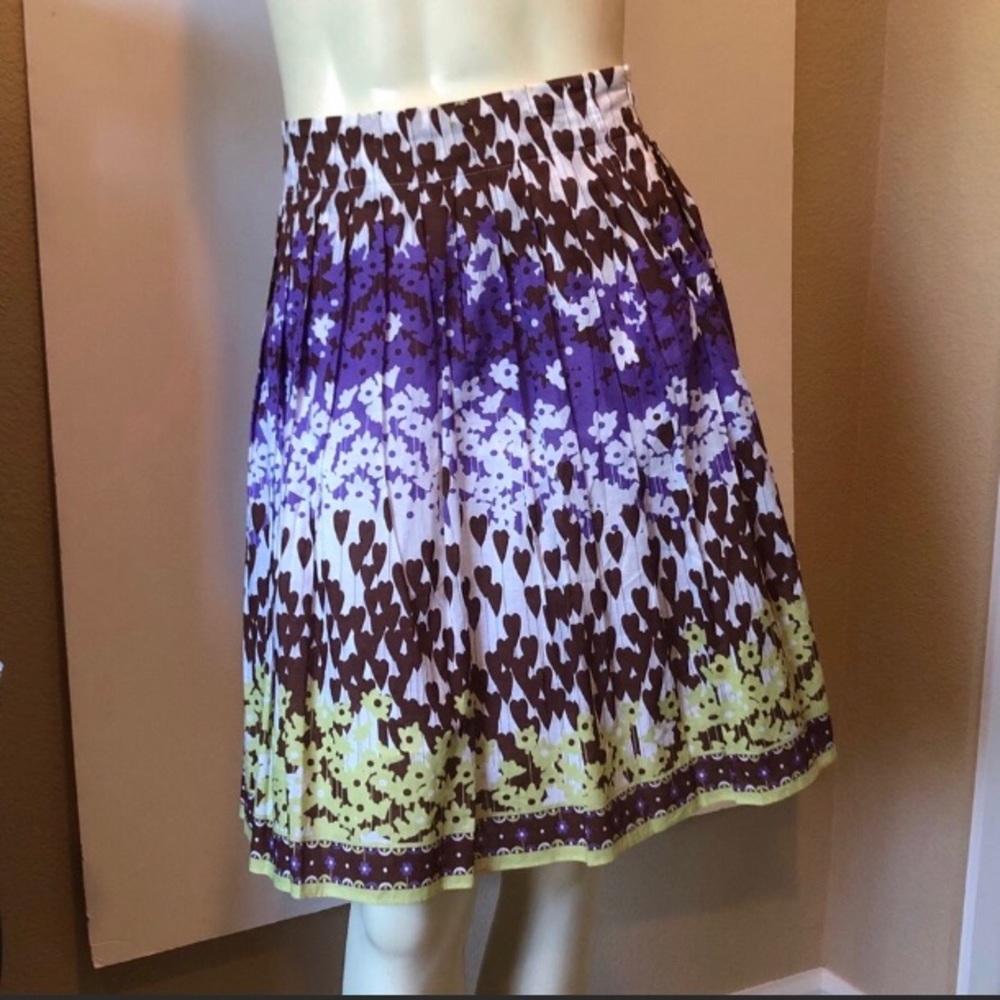 New ECI Floral Cotton Skirt